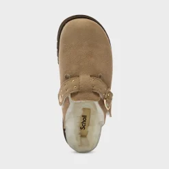 Mules benny fur