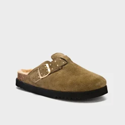 Mules benny fur