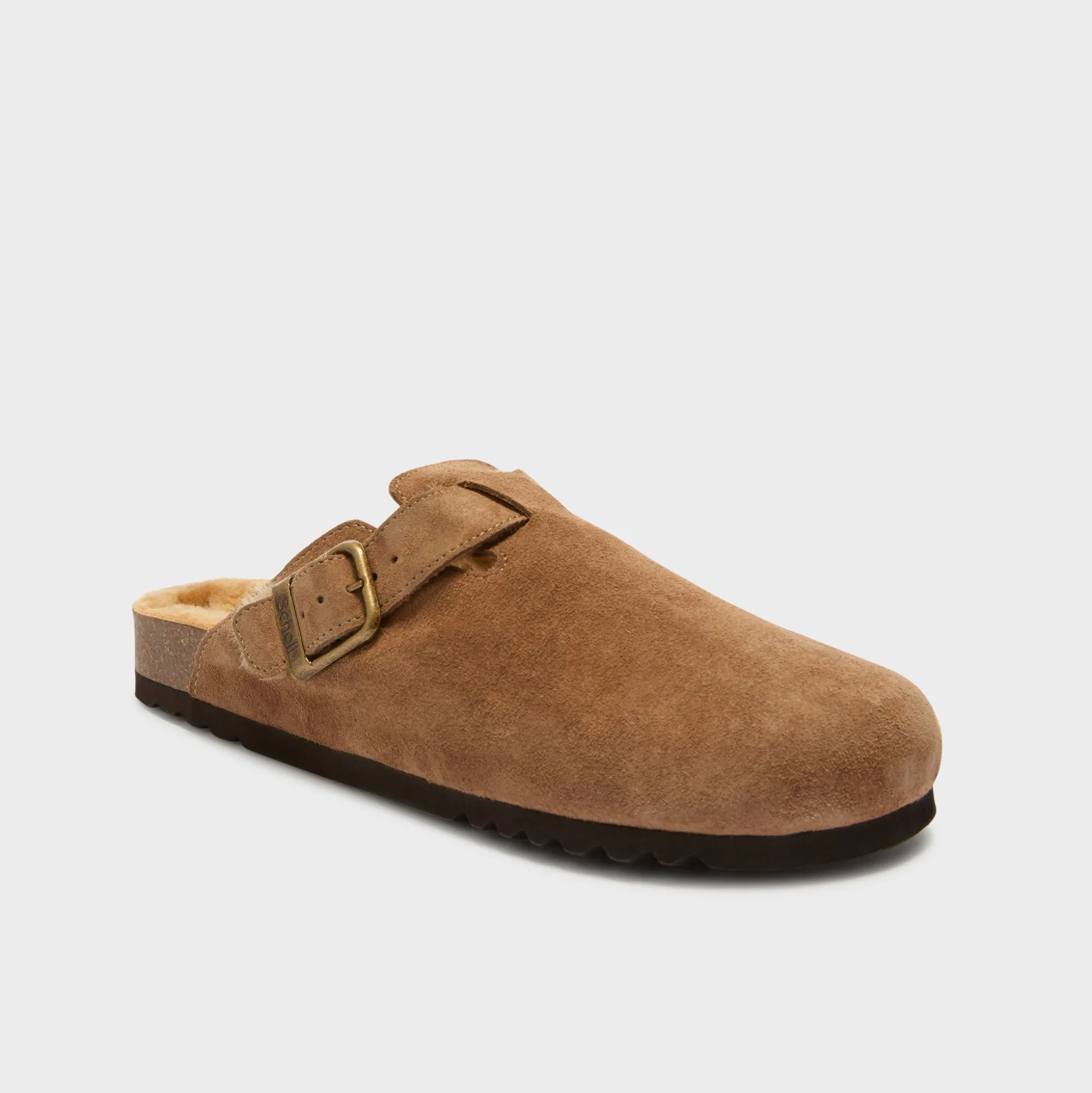 Mules olivier fur