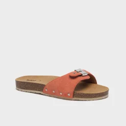 Mules pescura flat cork