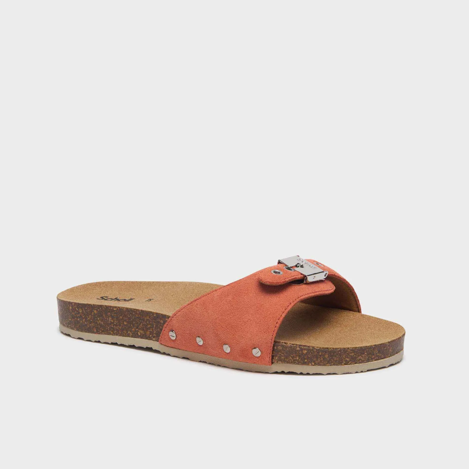 Mules pescura flat cork