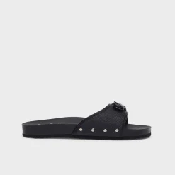 Mules pescura flat cork