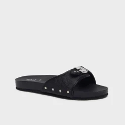 Mules pescura flat cork