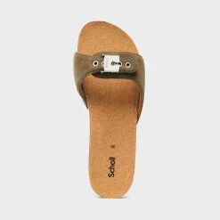 Mules pescura flat cork