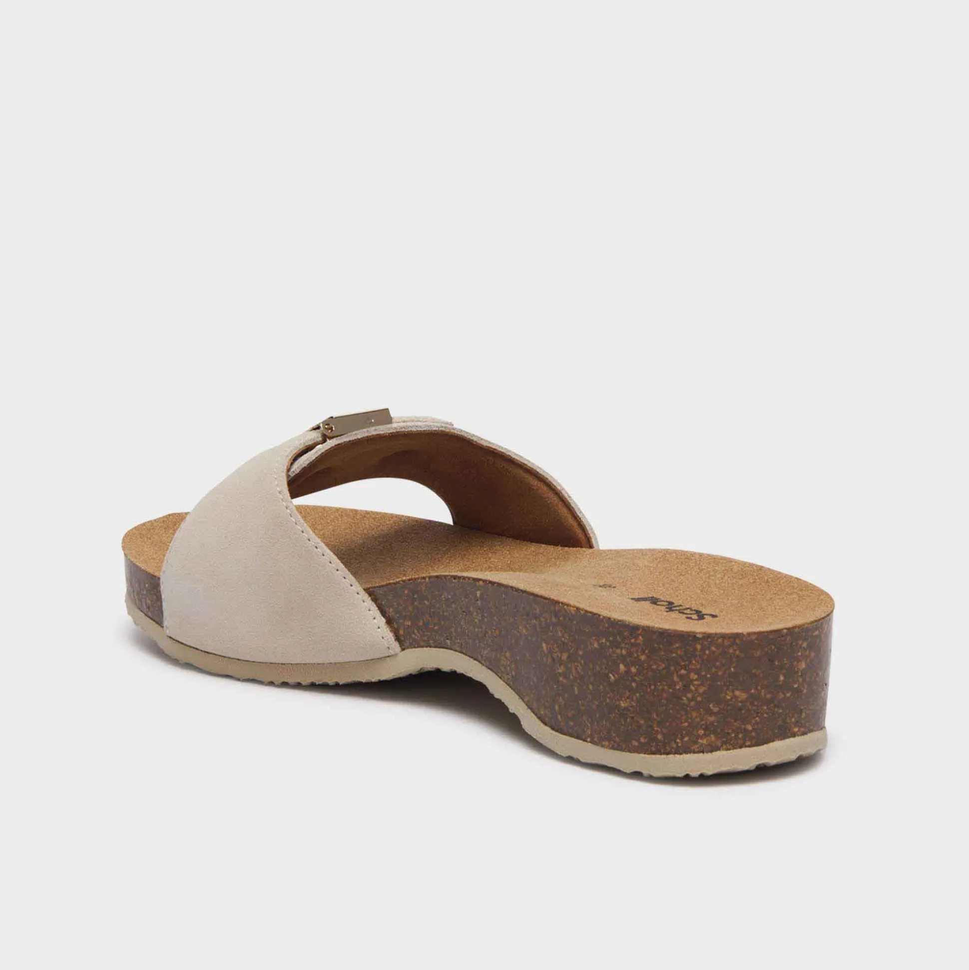 Mules pescura heel cork