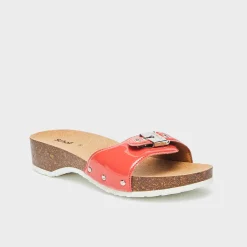 Mules pescura heel cork