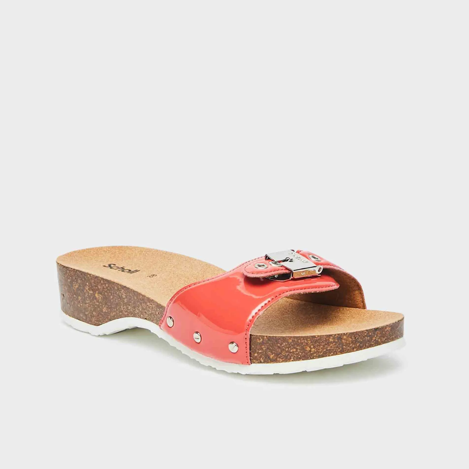 Mules pescura heel cork